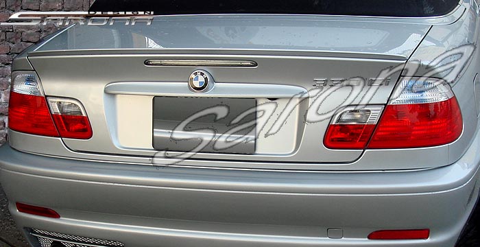 Custom BMW 3 Series Trunk Wing  Convertible (1999 - 2006) - $139.00 (Manufacturer Sarona, Part #BM-051-TW)
